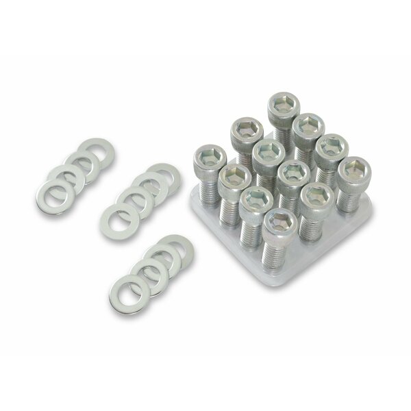 Mr Gasket For Use With Chevy 265400 Socket Style Head 38  16 Thread Size Zinc Plated Steel 956G